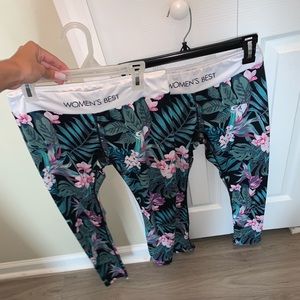 Women’s Best Tropical Print Sport Leggings